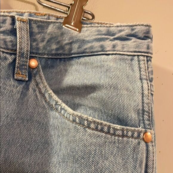 Wrangler Blue Flare Wide Leg Jeans - Picture 4 of 16